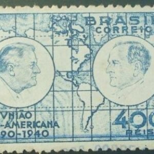 Selo postal comemorativo do Brasil de 1940 - C 150 N