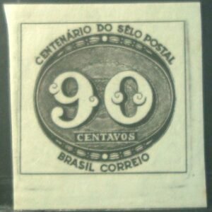 Selo postal comemorativo do Brasil de 1942 - C 182 M