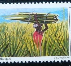 Selo postal de Venda de 1982 Harvesting