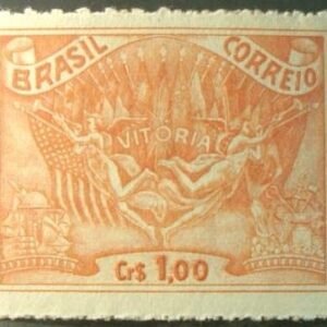 Selo postal Comemorativo do Brasil de 1945 - C 200