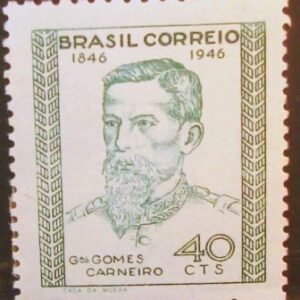 Selo postal Comemorativo do Brasil de 1946 - C 225 N