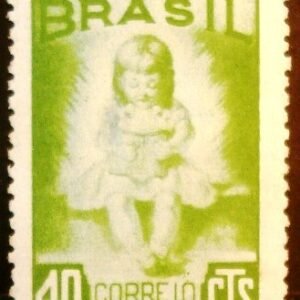 Selo postal comemorativo do Brasil de 1948 - C 239 N