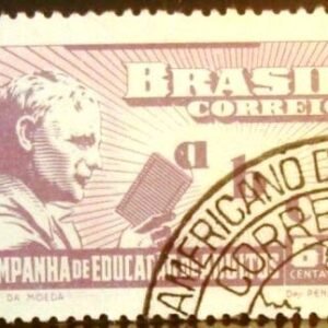Selo postal comemorativo do Brasil de 1949 - C 242 NCC