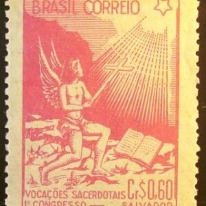 Selo postal comemorativo do Brasil de 1949 - C 247 N