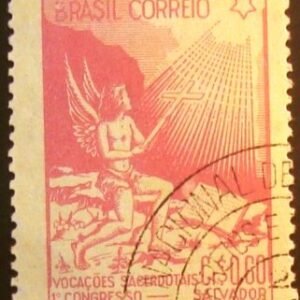 Selo postal comemorativo do Brasil de 1949 - C 247 NCC