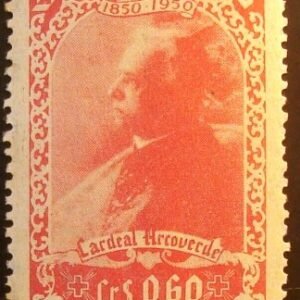 Selo postal comemorativo do Brasil de 1950 - C 250