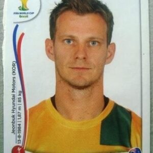 Figurinha 172 X - Alex Wilkinson - Zagueiro