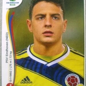 Figurinha 192 x - Santiago Arias Naranjo - Lateral direito