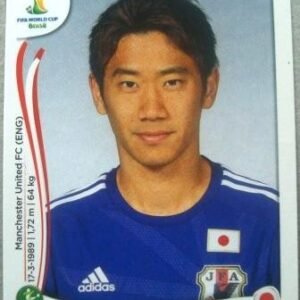 Figurinha 256 - Shinji Kagawa - Meio campista