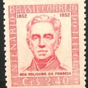 Selo postal comemorativo do Brasil de 1952 - C 278 M