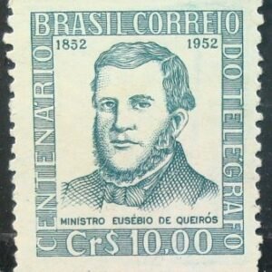 Selo postal comemorativo do Brasil de 1951 - C 280 N