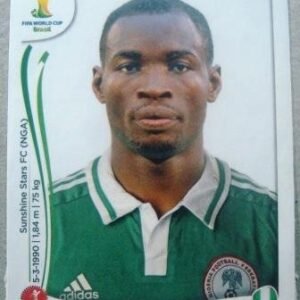 Figurinha 478 X - Kunle Ebenezer Odunlami - zagueiro da Nigéria