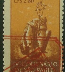 Selo postal comemorativo do Brasil de 1953 - C 293 MCC