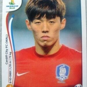 Figurinha 634  - Kim Bo-kyung meio campista da Seleção da Coréia