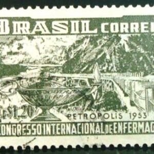 Selo posttal Comemorativo do Brasil de 1953 - C 301 U