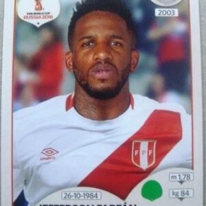 Figurinha nº 249- Copa da Russia 2018 - Jefferson Agustín Farfán Guadalupe