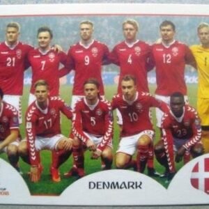 Figurinha nº 233- Copa da Russia 2018 - Seleção da Dinamarca