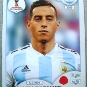 Figurinha nº 280 - Seleção da Argentina - Ramiro Mori