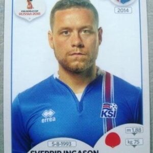Figurinha nº 299 - Seleção da Islândia - Sverrir Ingi Ingason