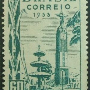 Selo posttal Comemorativo do Brasil de 1953 - C 317 U