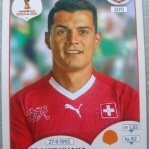 Figurinha nº 381- Copa da Russia 2018 - Granit Xhacar