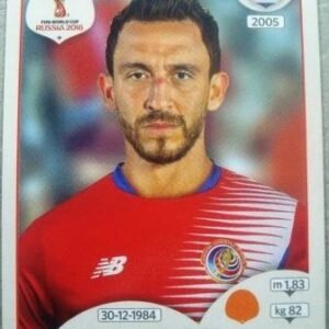 Figurinha nº 406 - Seleção da Costa Rica - Randall Azofeifa Corrales