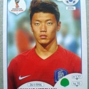 Figurinha nº 511 - Copa do Mundo Fifa 2018 - Hwang Hee-chan
