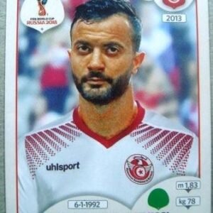 Figurinha nº 568 - Copa do Mundo Fifa 2018 - Taha Yassine Khenissi