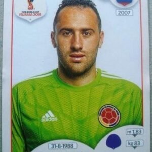 Figurinha nº 634 - Copa do Mundo Fifa 2018 - David Ospina Ramírez