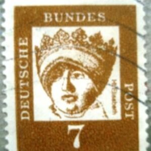 Selo postal da Alemanha de 1961 St. Elizabeth - 348 Uy