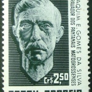 Selo postal Comemorativo do Brasil de 1957 - C 385 N