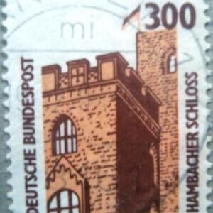 Selo postal da Alemanha de 1988 Herrenhausen - 1536 U