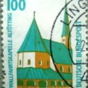 elo postal da Alemanha de 1989 Pilgrimage Chapel