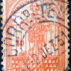 Selo postal de Portugal de 1931 Nuno Pereira 40c - 536 U