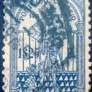 Selo postal de Portugal de 1931 Nuno Pereira 1$25 - 538 U