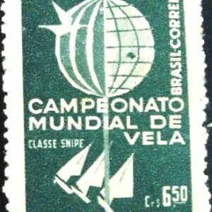 Selo postal de 1959 Mundial de Vela - C 440 N