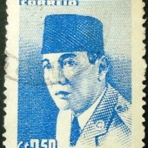 Selo postal de 1959 Presidente Sukarno - C 432 U