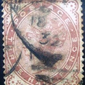 Selo postal do Reino Unido de 1880 Queen Victoria 1½d - 80 U