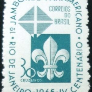 Selo postal Comemorativo do Brasil de 1965 - C 533 M