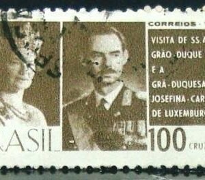 Selo postal de 1965 Grãos Duques de Luxemburgo - C 539 U