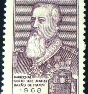 Selo postal do Brasil de 1968 Barão de Itapevi - C 604 N