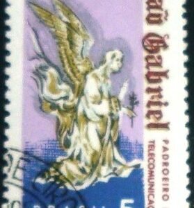 Selo postal do Brasil de 1969 São Gabriel