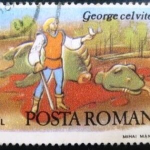 Selo postal da Romênia de 1987 Fairy tales