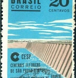 Selo Postal Comemorativo do Brasil de 1969 - C 646 U