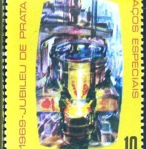 Selo Postal Comemorativo do Brasil de 1969 - C 653 M