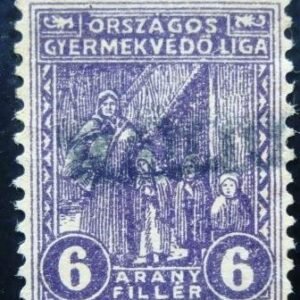 Selo postal Országos Gyermekvedo
