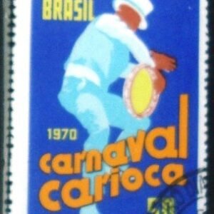 Selo postal Comemorativo do Brasil de 1970 - C 666 M1D