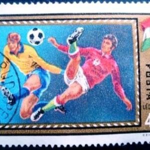 Selo postal da Hungria de 1972 UEFA Football Europan Chamionship 40