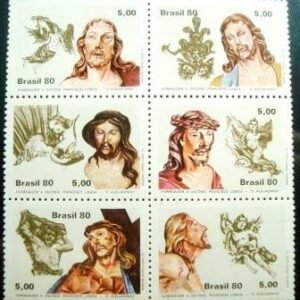 Série do Brasil de 1980 Arte Brasileira