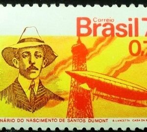 Selo postal do Brasil de 1973